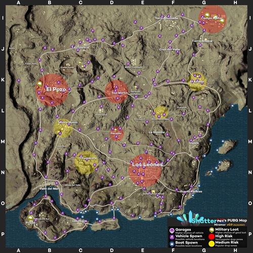 绝地求生沙漠地图-绝地求生沙漠地图没了 第1张 绝地求生沙漠地图-绝地求生沙漠地图没了 第1张
