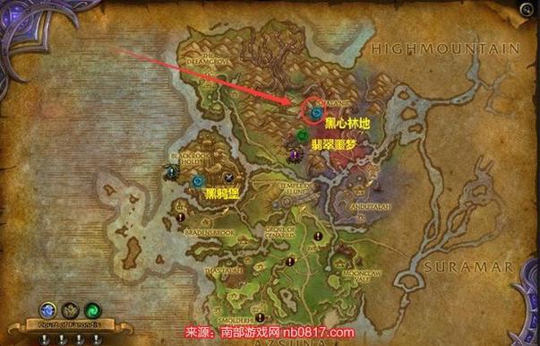 黑心刷新时间-黑心林地入口位置 第1张 黑心刷新时间-黑心林地入口位置 第1张
