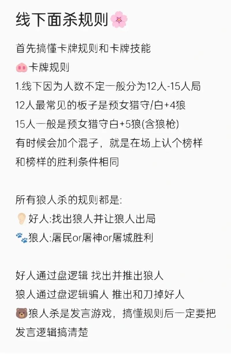狼人杀怎么玩-狼人游戏怎么玩新手怎么发言 第1张 狼人杀怎么玩-狼人游戏怎么玩新手怎么发言 第1张