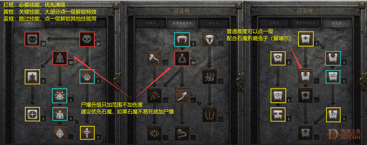 死灵法师加点-死灵法师加点暗黑2